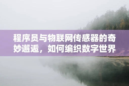 程序员与物联网传感器的奇妙邂逅，如何编织数字世界的神经网络？