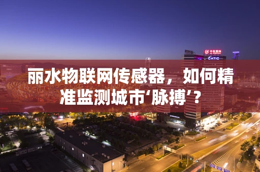 丽水物联网传感器，如何精准监测城市‘脉搏’？