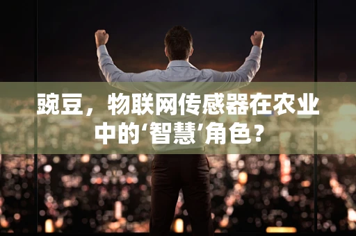 豌豆，物联网传感器在农业中的‘智慧’角色？