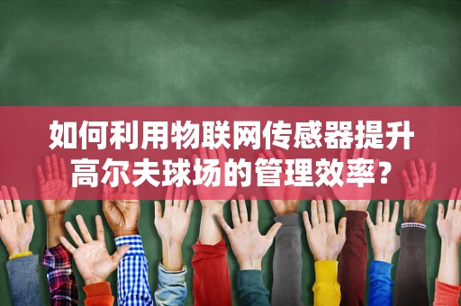 如何利用物联网传感器提升高尔夫球场的管理效率？