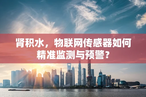 肾积水，物联网传感器如何精准监测与预警？