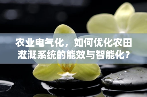 农业电气化，如何优化农田灌溉系统的能效与智能化？