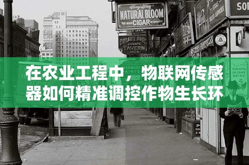 在农业工程中，物联网传感器如何精准调控作物生长环境？