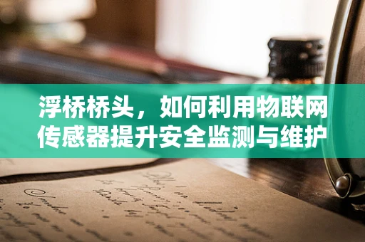 浮桥桥头，如何利用物联网传感器提升安全监测与维护效率？