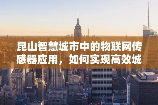 昆山智慧城市中的物联网传感器应用，如何实现高效城市管理？