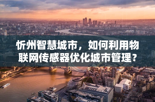 忻州智慧城市，如何利用物联网传感器优化城市管理？