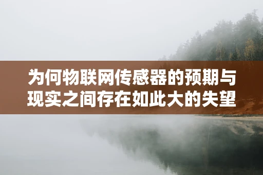 为何物联网传感器的预期与现实之间存在如此大的失望差距？