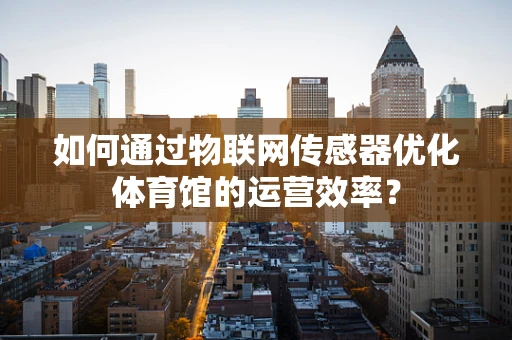 如何通过物联网传感器优化体育馆的运营效率？
