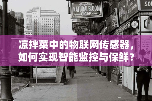 凉拌菜中的物联网传感器，如何实现智能监控与保鲜？