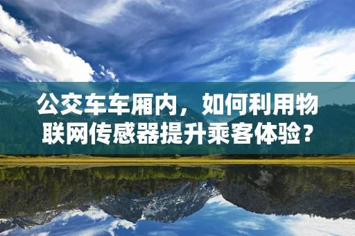 公交车车厢内，如何利用物联网传感器提升乘客体验？