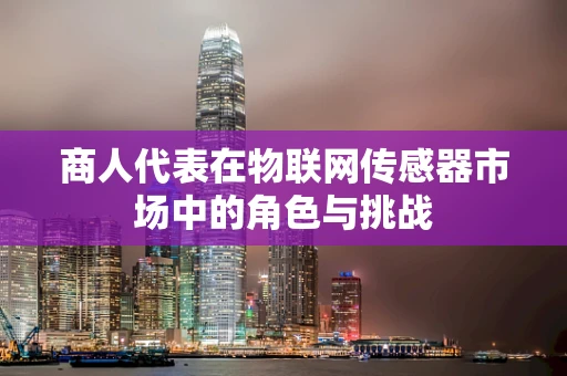 商人代表在物联网传感器市场中的角色与挑战