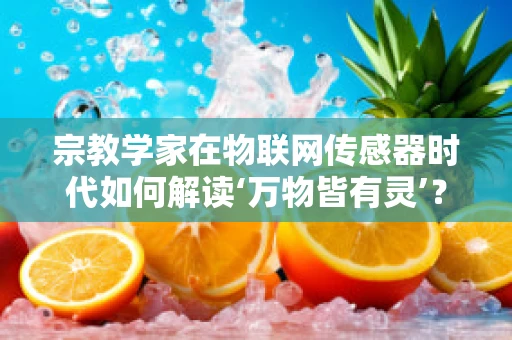 宗教学家在物联网传感器时代如何解读‘万物皆有灵’？