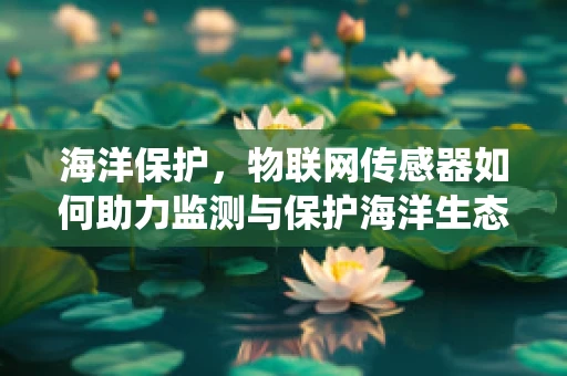 海洋保护，物联网传感器如何助力监测与保护海洋生态系统？