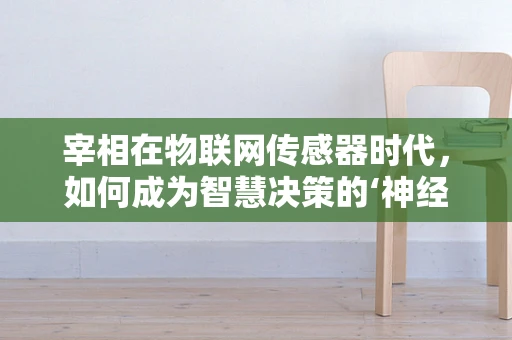 宰相在物联网传感器时代，如何成为智慧决策的‘神经中枢’？