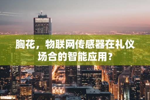 胸花，物联网传感器在礼仪场合的智能应用？