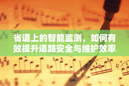 省道上的智能监测，如何有效提升道路安全与维护效率？