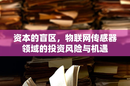 资本的盲区，物联网传感器领域的投资风险与机遇