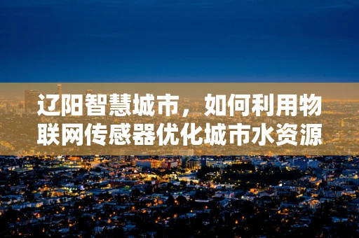 辽阳智慧城市，如何利用物联网传感器优化城市水资源管理？