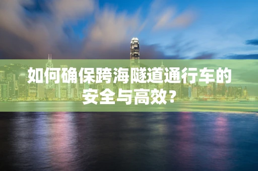 如何确保跨海隧道通行车的安全与高效？