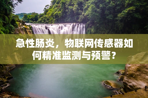 急性肠炎，物联网传感器如何精准监测与预警？