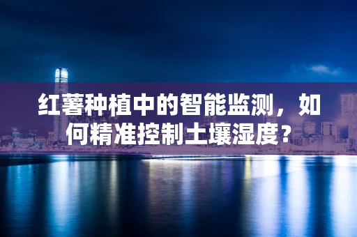 红薯种植中的智能监测，如何精准控制土壤湿度？