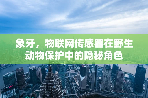 象牙，物联网传感器在野生动物保护中的隐秘角色