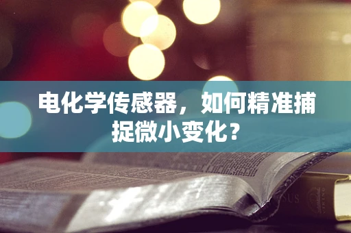 电化学传感器，如何精准捕捉微小变化？
