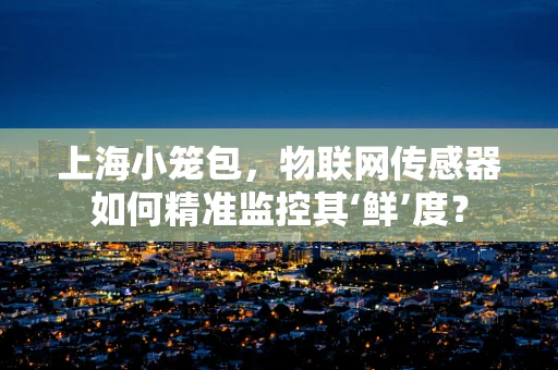 上海小笼包，物联网传感器如何精准监控其‘鲜’度？