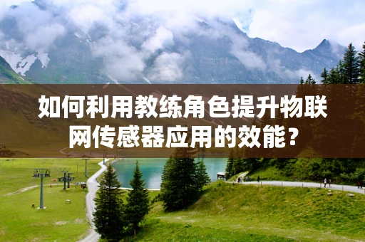 如何利用教练角色提升物联网传感器应用的效能？