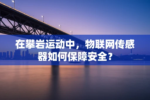 在攀岩运动中，物联网传感器如何保障安全？
