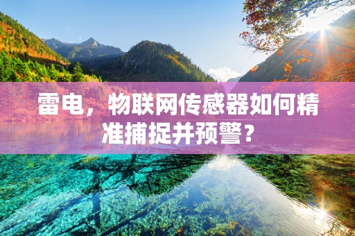 雷电，物联网传感器如何精准捕捉并预警？