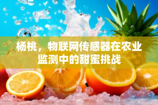 杨桃，物联网传感器在农业监测中的甜蜜挑战