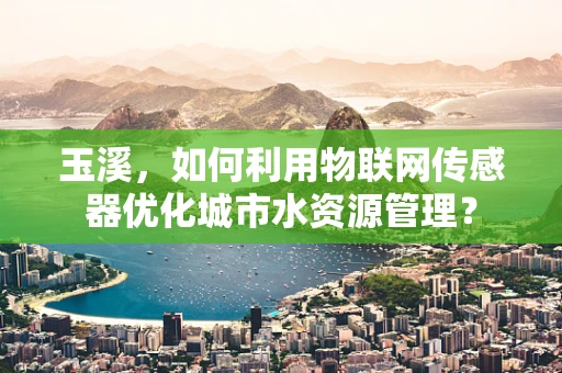 玉溪，如何利用物联网传感器优化城市水资源管理？