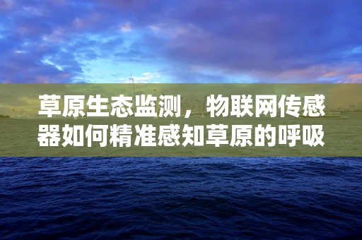 草原生态监测，物联网传感器如何精准感知草原的呼吸？