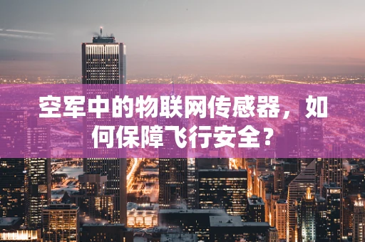 空军中的物联网传感器，如何保障飞行安全？