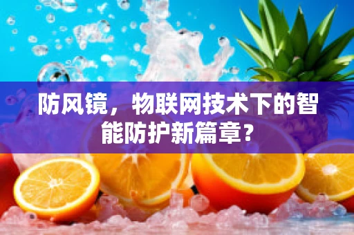 防风镜，物联网技术下的智能防护新篇章？