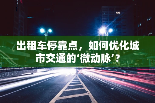 出租车停靠点，如何优化城市交通的‘微动脉’？