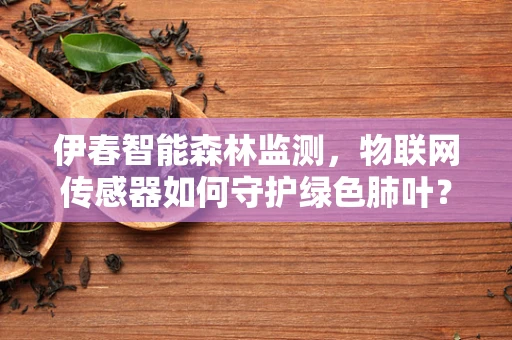 伊春智能森林监测，物联网传感器如何守护绿色肺叶？