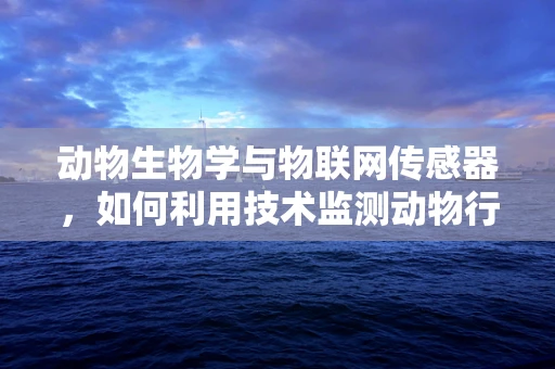 动物生物学与物联网传感器，如何利用技术监测动物行为与健康？