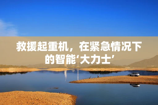 救援起重机，在紧急情况下的智能‘大力士’