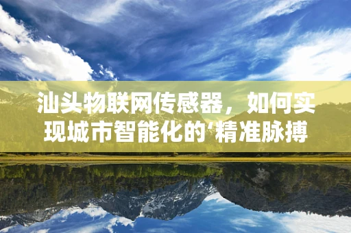 汕头物联网传感器，如何实现城市智能化的‘精准脉搏’？