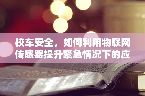 校车安全，如何利用物联网传感器提升紧急情况下的应对能力？