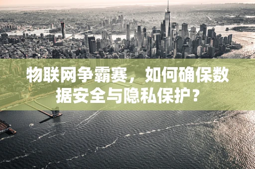 物联网争霸赛，如何确保数据安全与隐私保护？