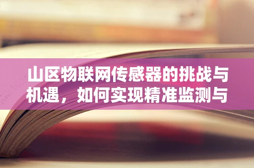 山区物联网传感器的挑战与机遇，如何实现精准监测与高效管理？