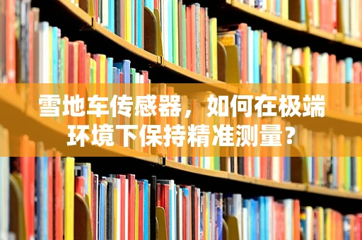 雪地车传感器，如何在极端环境下保持精准测量？