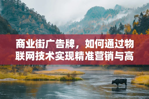 商业街广告牌，如何通过物联网技术实现精准营销与高效管理？