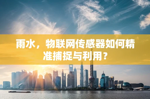 雨水，物联网传感器如何精准捕捉与利用？