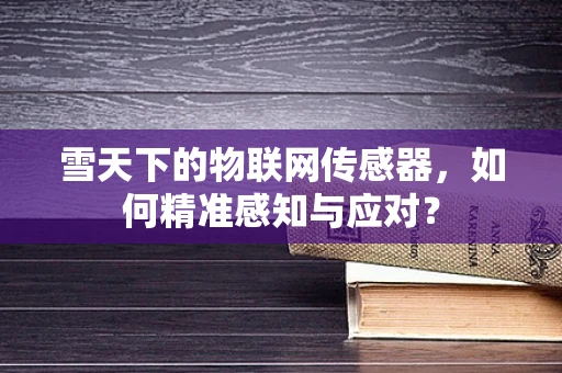 雪天下的物联网传感器，如何精准感知与应对？