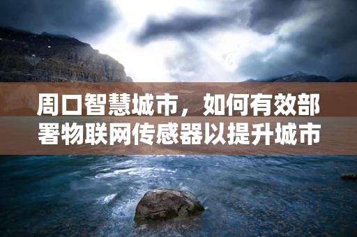 周口智慧城市，如何有效部署物联网传感器以提升城市管理效率？