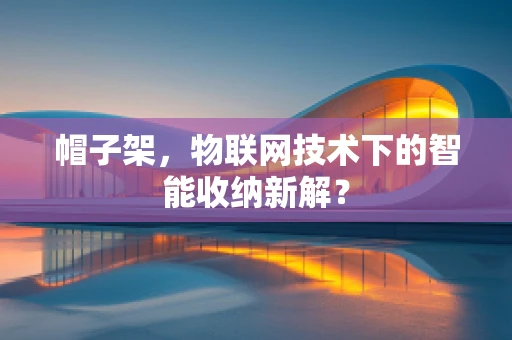帽子架，物联网技术下的智能收纳新解？